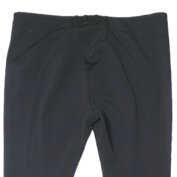 Alexander Wang Zippered Hem Stretch Office Outing Leggings sz 8 black - Picture 6 of 10